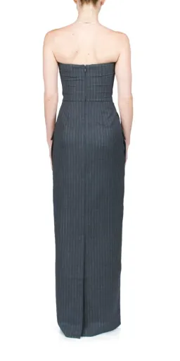 Bec + Bridge Strapless Maxi Dress Black Size 8 for rent on The Volte - image 3