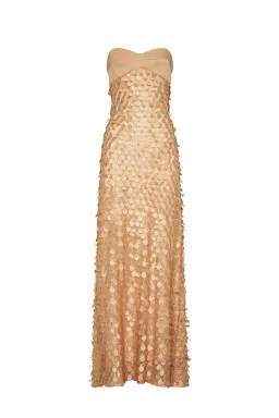 Manning Cartell Supreme Extreme Balconette Maxi  Dress Honeycomb Size 6 for rent on The Volte - image 5