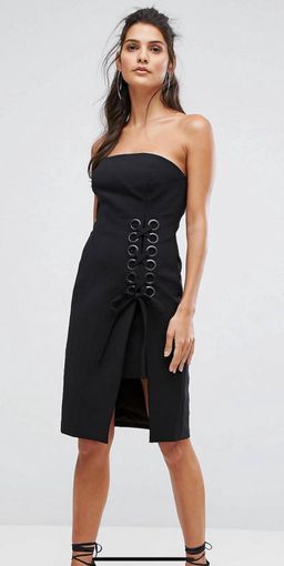 Finders Keepers Black Unbelievers Dress size 6 for rent on The Volte - image 1