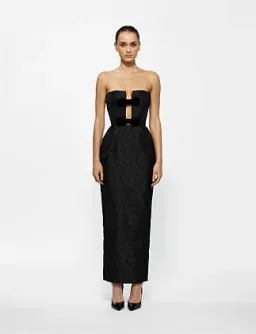Effie Kats KIERA DRESS Black Size 8 for rent on The Volte - image 1