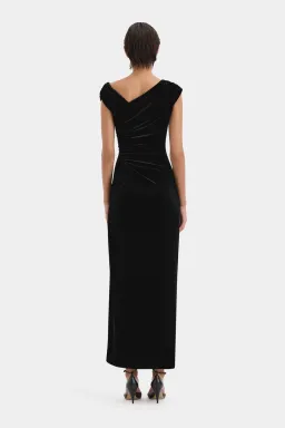 Sir the Label Ettore Gown Black Size 3/AU 12 for rent on The Volte - image 7