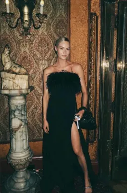 Rachel Gilbert Linc Gown Black 1/AU8 for rent on The Volte - image 5