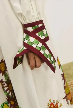 Alemais Katerina V Neck Midi Dress Size 10  for rent on The Volte - image 5