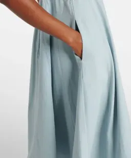 Zimmermann Acacia Denim Swing Dress size 2 for rent on The Volte - image 3
