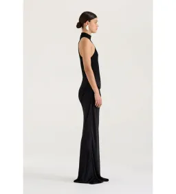 Henne Soraia Maxi Dress Black Size L AU 12  for rent on The Volte - image 2