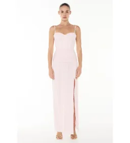 Manning Cartell Double Time Pleat Maxi Dress Hydrangea Size AU 10 for rent on The Volte - image 1