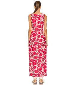 Sir the Label Cinta Cut Out Midi Dress Valentina Floral Size 0 AU 6 for rent on The Volte - image 6