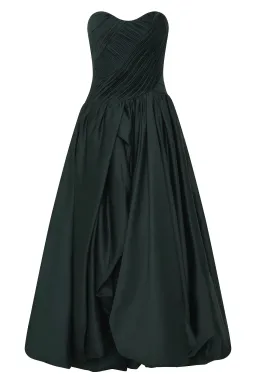 Aje Spatial Maxi Dress in Bonsai Green Size 10 AU for rent on The Volte - image 4