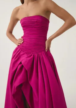 Aje Bubble Gown Maxi Magenta Size AU 8 for rent on The Volte - image 2