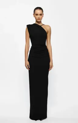 Effie Kats Greer Gown Black Size AU 10 for rent on The Volte - image 1