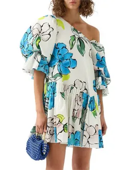 Aje Cy Off Shoulder Smock Dress for rent on The Volte - image 1