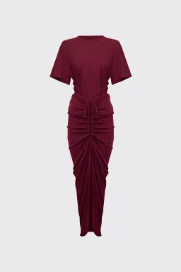 Pfeiffer Niko Maxi Dress in Burgundy Size M/AU 10 for rent on The Volte - image 4