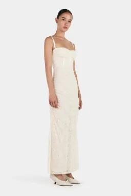 Campari Lace Dress Cream for rent on The Volte - image 3