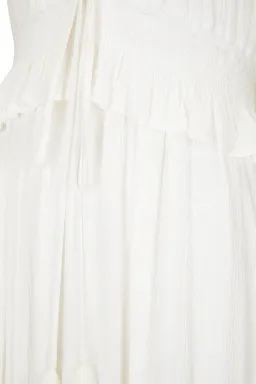 Coven & Co Boho Maternity True Romance Gown White Size L / AU 14 for rent on The Volte - image 4