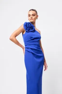 MOSSMAN DREAMSTATE MAXI DRESS / BLUE / SIZE 14 for rent on The Volte - image 5