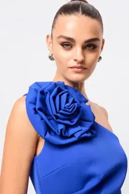 MOSSMAN DREAMSTATE MAXI DRESS / BLUE / SIZE 14 for rent on The Volte - image 4