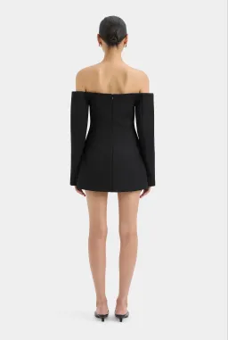 Sir the Label Sandrine Tailored Mini Black Size AU 6 for rent on The Volte - image 4