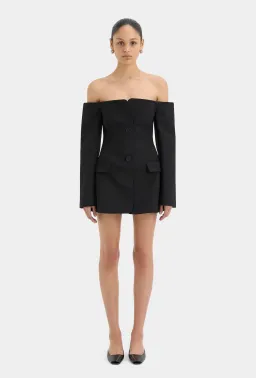 Sir the Label Sandrine Tailored Mini Black Size AU 6 for rent on The Volte - image 1