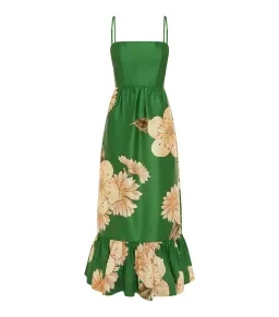 Alemais Sage Midi Dress Green Size AU 8 for rent on The Volte - image 6