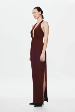 Misha Alusia Maxi Dress Port Size XS / AU 6 for rent on The Volte - image 2