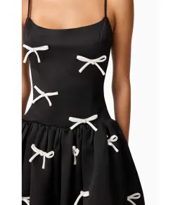 Elliatt Ursula Midi Dress Black Size AU 10 for rent on The Volte - image 3