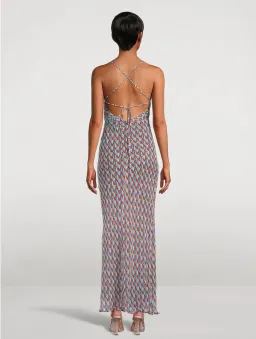 Maribel Lace Back Bias Maxi Dress Size 8 for rent on The Volte - image 2