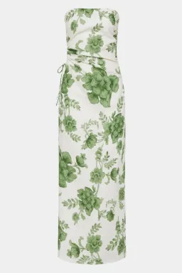 Sir Gardella Strapless Midi Dress for rent on The Volte - image 6