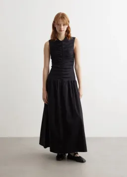 ANNA QUAN Isla Dress Noir Black 6 for rent on The Volte - image 7