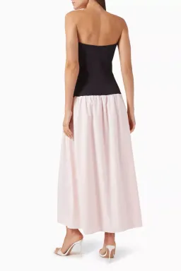 ANNA QUAN Amyra Strapless Dress Peony Pink 6 for rent on The Volte - image 4