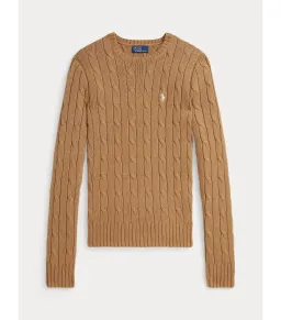Polo Ralph Lauren Cable-knit Cotton Crewneck Sweater Neutral Size M / AU 12 for rent on The Volte - image 4