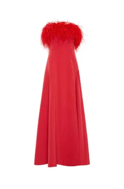 Rachel Gilbert Link Maxi Gown Red Size 1 / AU 8 for rent on The Volte - image 5