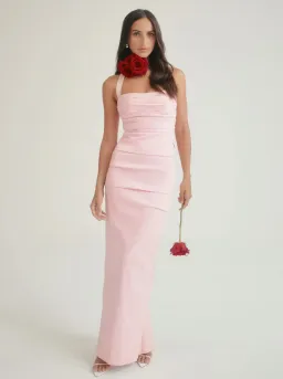 Sheike Carrie Gown Pink Size 18  for rent on The Volte - image 1