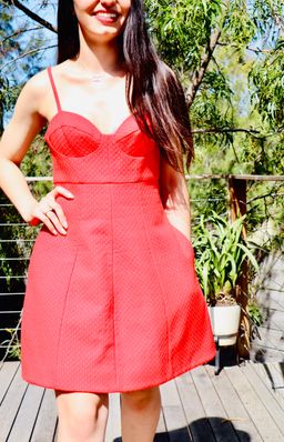 Kookai RED MAGIC dress SIZE 8-10 for rent on The Volte - image 6