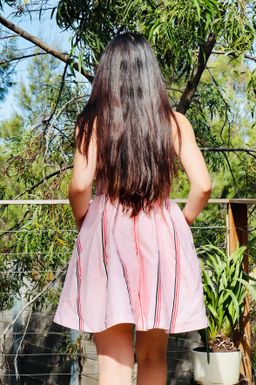 Mossman Baby Doll Mini Dress Pink Size 8 for rent on The Volte - image 6