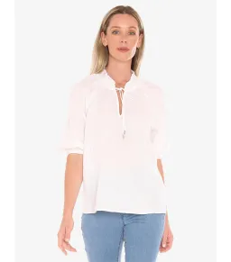Jump Ruffle Neck Top White Size AU 16  for rent on The Volte - image 2