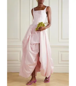 Aje Alani Maxi Gown in Pastel Pink Size AU 6  for rent on The Volte - image 1