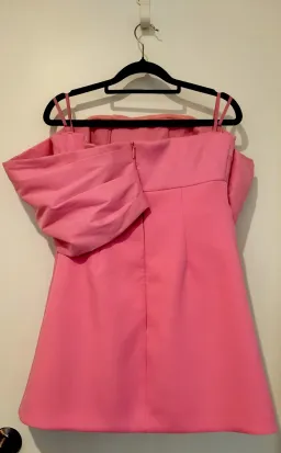 Rachel Gilbert Kace Mini Dress Pink Size 2 / AU 10 for rent on The Volte - image 7