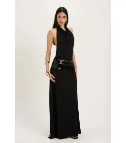 Ance Gria Adele Maxi Gown Black Size AU 8 for rent on The Volte - image 1