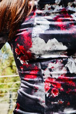 Mossman The Poison Arrow Mini Dress Floral Print Size 6 for rent on The Volte - image 9