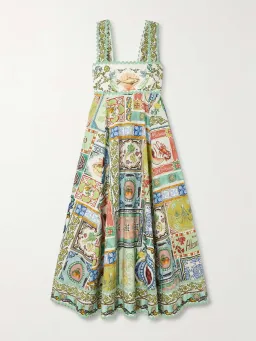 Alemais Tommasina Summer Dress Multi Size 12  for rent on The Volte - image 4
