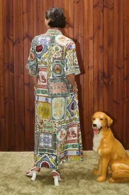 Alemais Tommasina Shirtdress Multi Size 12  for rent on The Volte - image 2