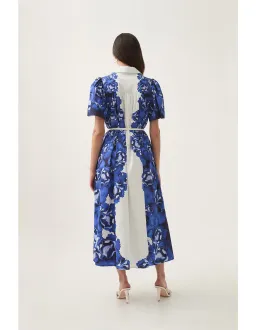 Aje Fernanda Midi Dress Multi Size 8  for rent on The Volte - image 4