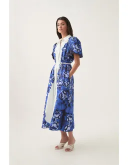 Aje Fernanda Midi Dress Multi Size 8  for rent on The Volte - image 3