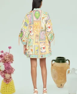 Alemais Holiday Go To Mini Dress Multi Size 16 for rent on The Volte - image 4