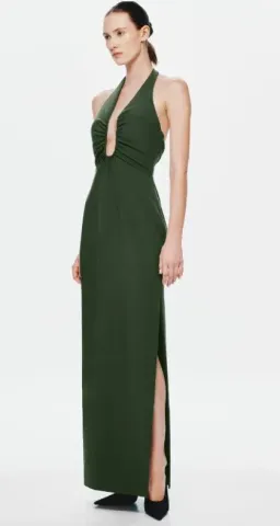 MISHA The Alusia Dress Black Size 12 for rent on The Volte - image 2