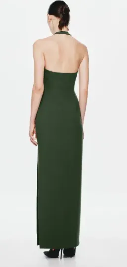 MISHA The Alusia Dress Black Size 12 for rent on The Volte - image 3