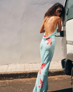 Rat & Boa Vincenza Floral Maxi Dress Size s/Au 8 for rent on The Volte - image 3