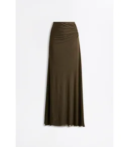 Scanlan Mesh Turban Sleeveless Top and Draped Skirt Jungle Size AU 10 for rent on The Volte - image 7
