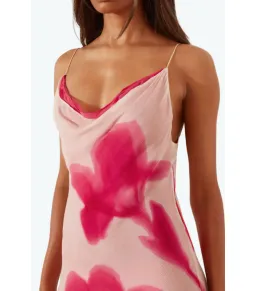 Rat & Boa Corali Maxi Dress Pink Floral Size AU 10 for rent on The Volte - image 2