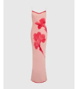 Rat & Boa Corali Maxi Dress Pink Floral Size AU 10 for rent on The Volte - image 5